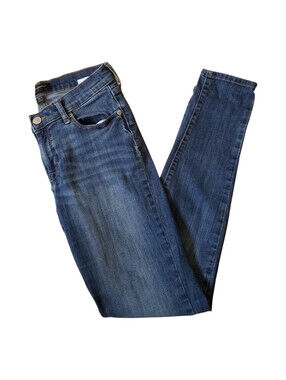 Banana Republic Women's Size 26 / 2 Skinny Fit Jeans Dark Blue Light Stretch